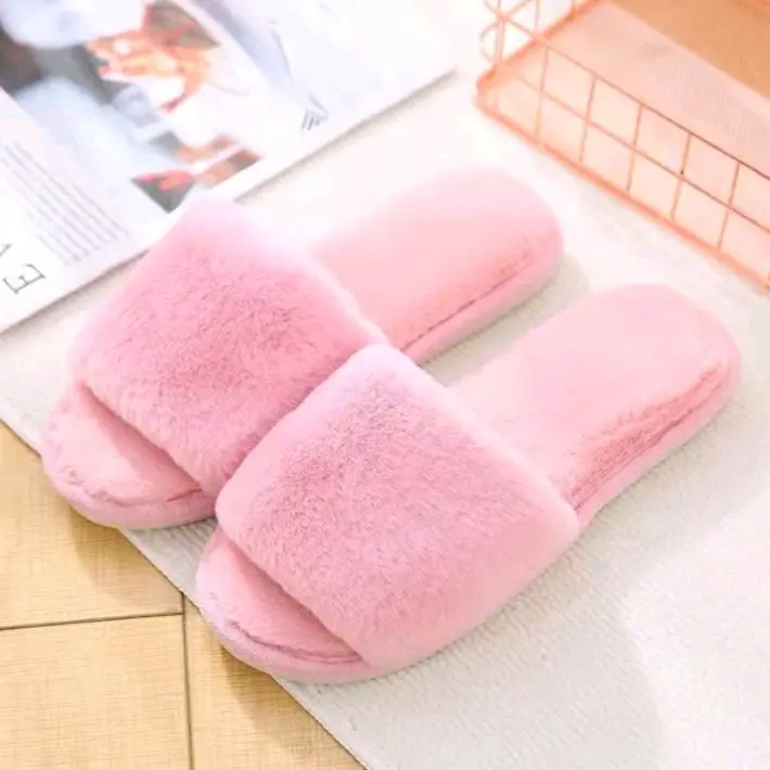 PROMO Sandal Wanita Slop Bulu Sandal Hotel Sandal Rumah Sandal Ruangan Sandal Tidur Shoes