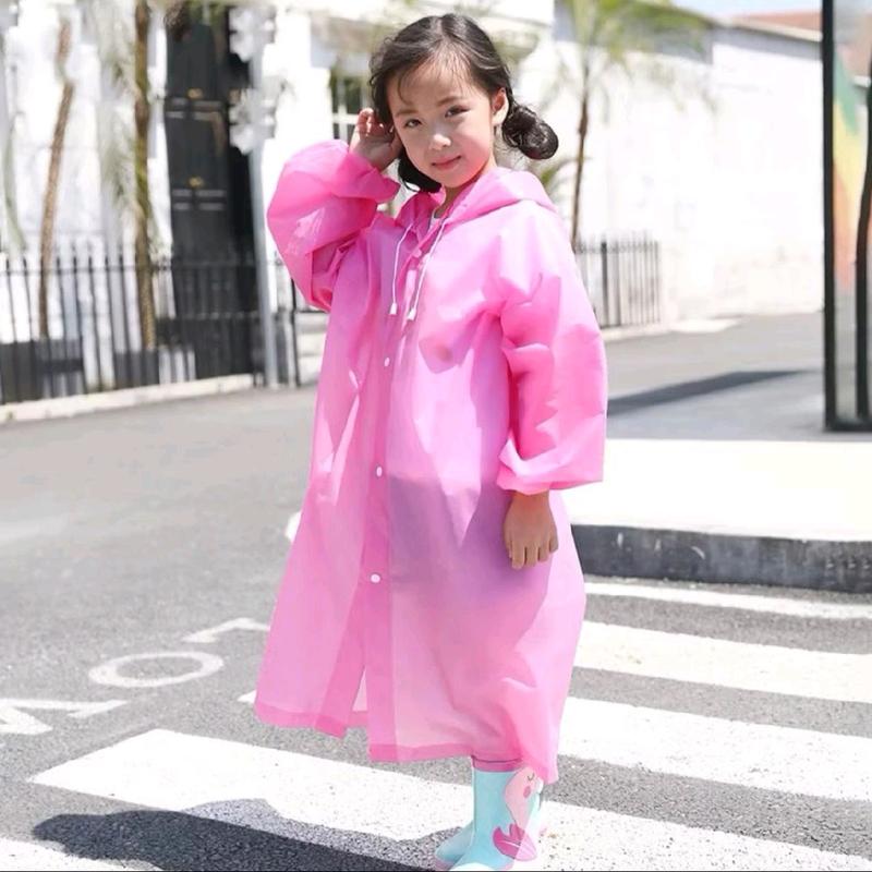 Jas Hujan Anak Jas Hujan EVA Jas Hujan Fashion Jas Hujan Raincoat Waterproof Pvc 7