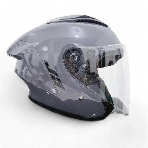 (PROMO) helm half face mla st15 varian dactiel glos untuk pria dan wanita -cod Motorcycle 7
