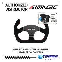 Gambar Simagic Steering Wheel P-325C 12.8 Inch Leather / Alcantara Stir C-Shaped Rim 325mm Cut-off Top Wheel | Racing Simulator Steering Wheel Setir Balap - Leather dari Simagic Official Store Kab. Gresik 1 Tokopedia