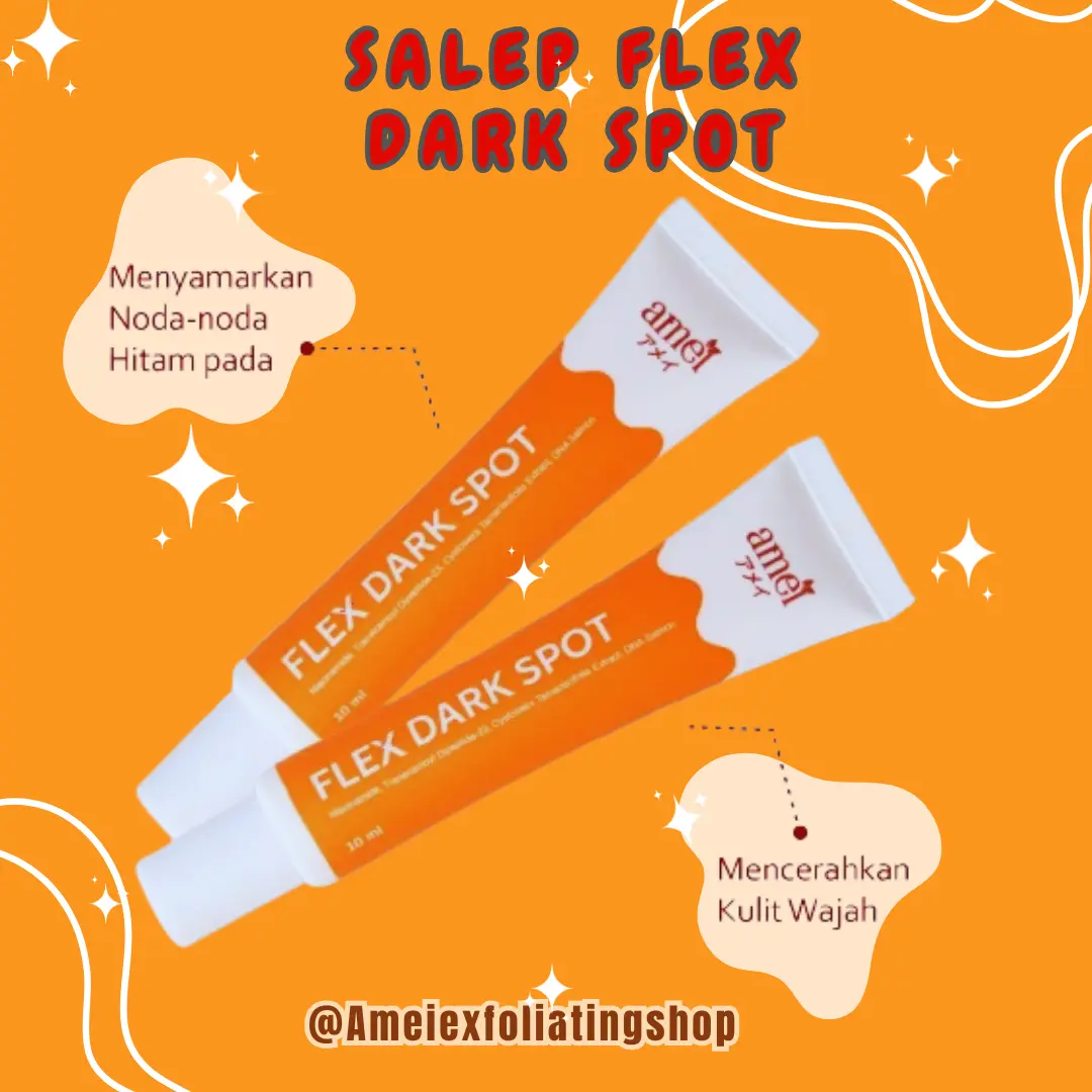 Amei Flek Dark Spot Salep Malam - Penghilang Flek Hitam Ampuh dengan DNA Salmon & Niacinamide 10ml Amei Flek Dark Spot Salep Malam Untuk Flek Hitam Salep Flek Dark Spot