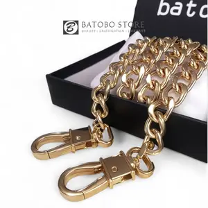 Tali Rantai Tas Mewah Semeter Kualitas Grade A Panjang 40Cm-160Cm Sudah Ada Pengaitnya Free Box