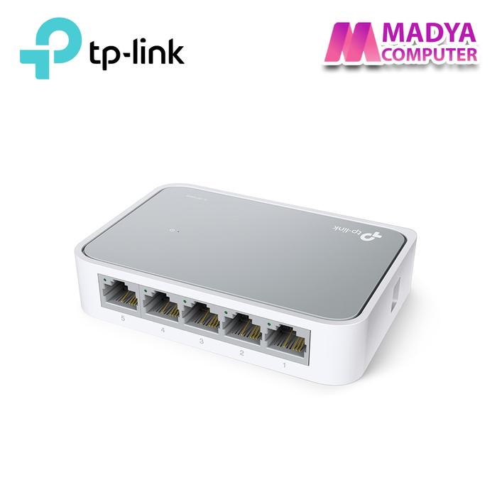Gambar TP Link TL-SF1005D 5 Port 10/100Mbps Switch Hub / Ethernet Switch dari Madya Computer Kab. Banyumas Tokopedia