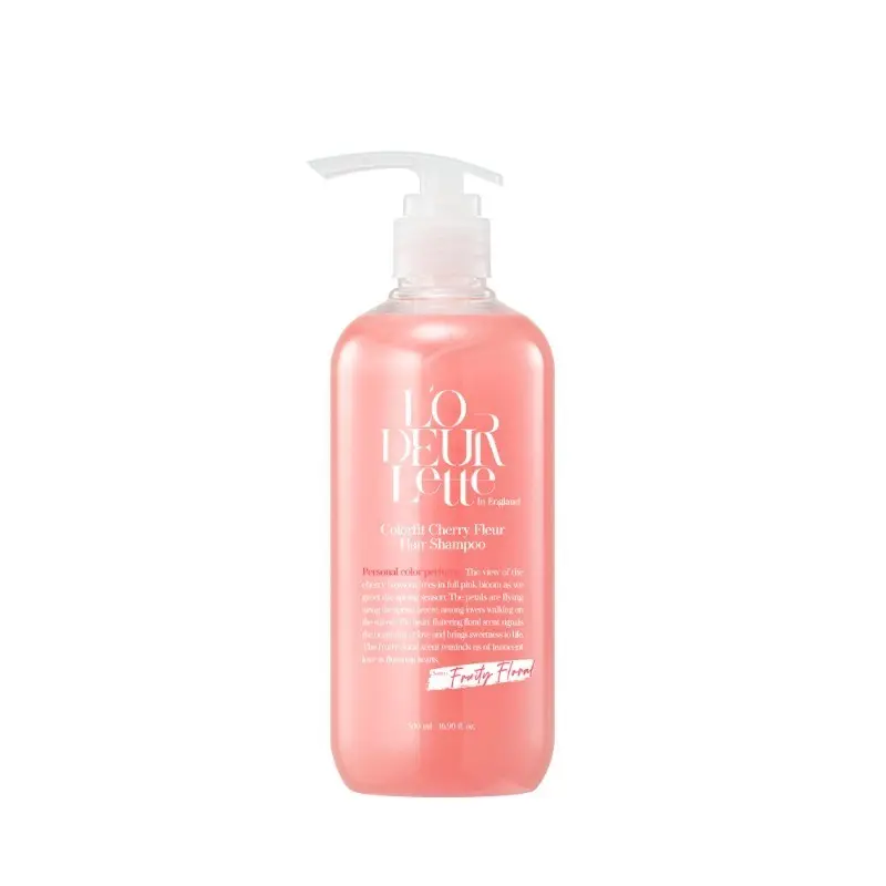 L'ODEURLETTE Color FIT Shampoo 500ml (Cherry Fleur, Powdery Breeze, Grace Musk, Burn Vanilla & Lyang Garden)