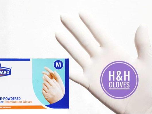 Sarungan Tangan Safe Guard Latex Powder / Sarung Tangan Latex isi 100 - XS