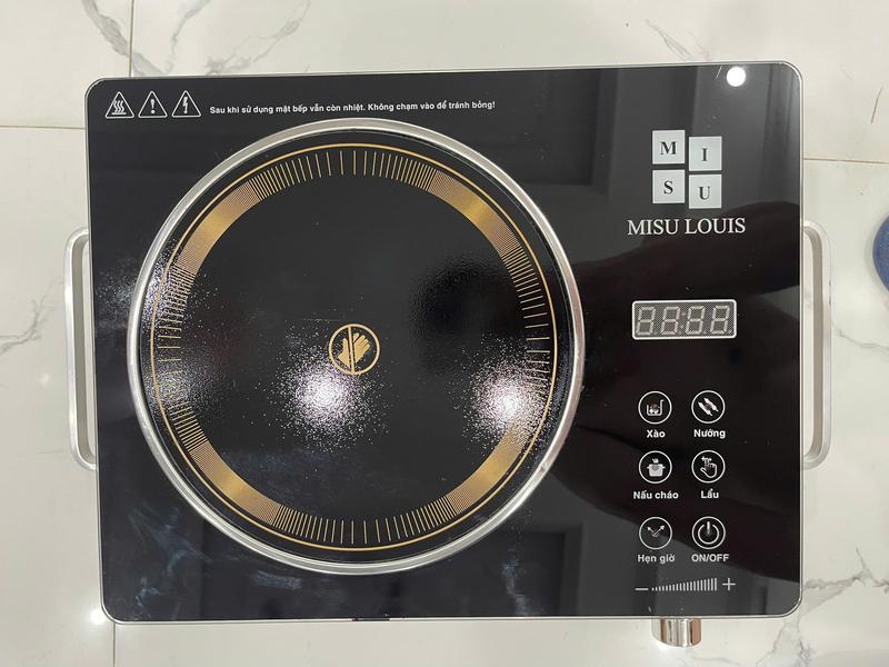   Loại 1 Bếp Hồng Ngoại Misu Louis  Dùng Được Các Loại Nồi  Bếp Từ Công Suất 3500W Tiết Kiệm Điện Có Các Chế Độ Hướng Dẫn Tiếng Việt Sử Dụng Dễ Dàng Bếp Điện 