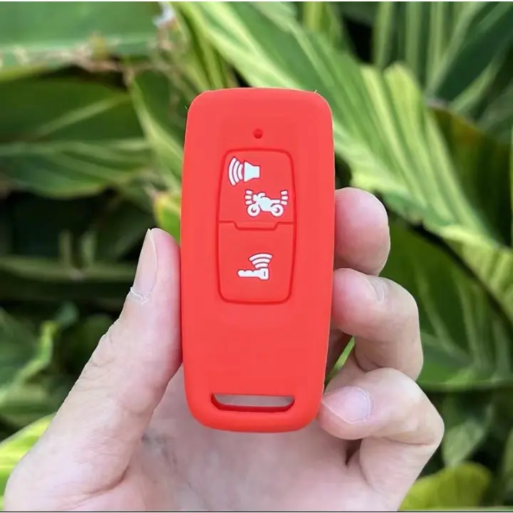 Vỏ Chìa Khóa Silicon, 2 Nút, Vỏ Fob, Cho Honda PCX125 PCX160 SH350 SH300 VISION NS110R XADV750, Vỏ Bảo Vệ Xe Máy 3