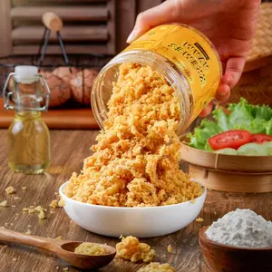 Kremes Ayam 200gram - Enak, Gurih, Kriuk, Less Oil - Makanan, Merah Cemilan Keripik Snack Food Kripik Crispy