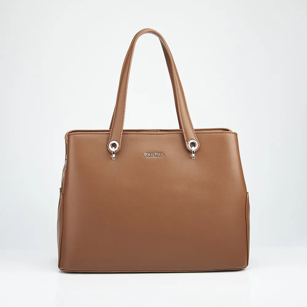 POLO HILL Ladies Regal Shoulder Tote Handbag - One Size PHT-HB2132