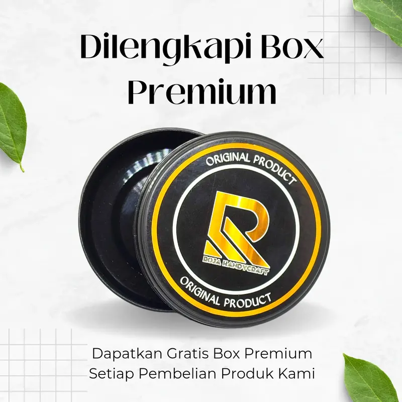 Gelang Kelor Hitam Model Tabung Ukuran Butiran 8mm Tali Serut 2