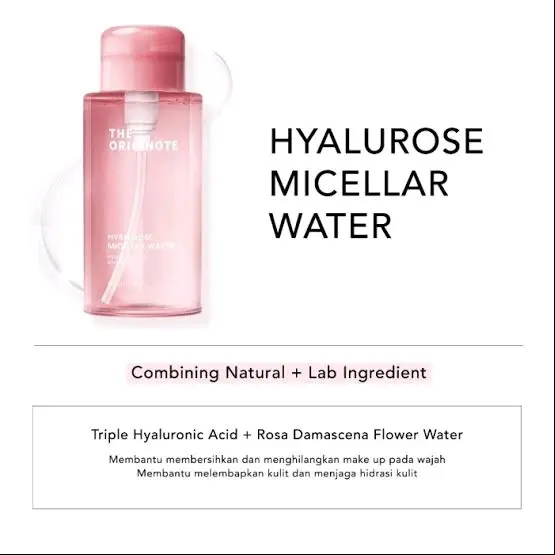 THE ORIGINOTE HYALUROSE MICELLAR WATTER 300 ML Remover 1
