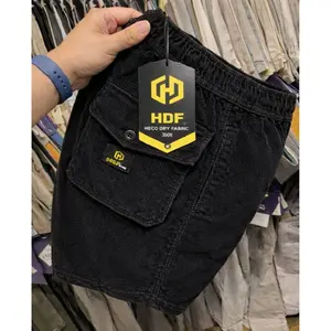 Celana Pendek Corduroy Pria 3 saku S-4L