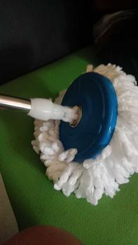 Product Review of REFILL TONGKAT HANDLE + KAIN SPIN MOP/ TONGKAT DAN KAIN PEL CADANGAN/ HANDLE + REFILL SPIN MOP from j**i 2