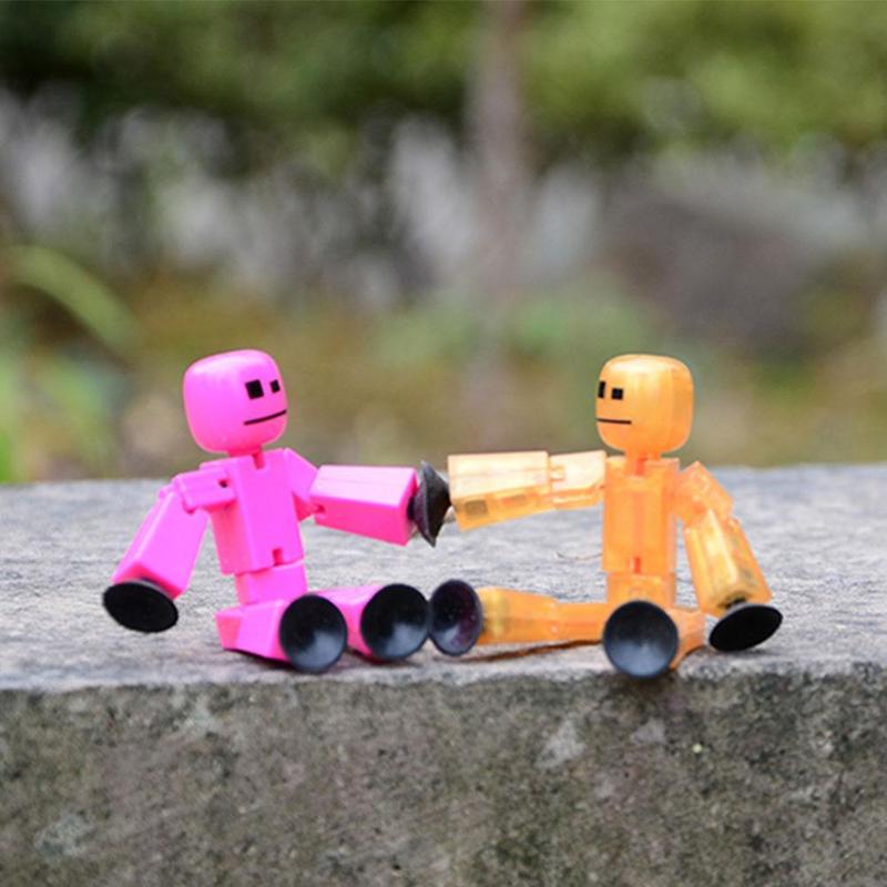 Product Introduction of 1Pcs Genuine Stickman Sucker Variety Small Robot 22