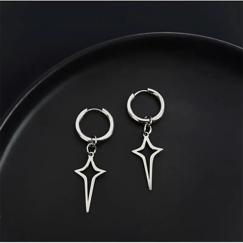 ANTING TINDIK RING TITANIUM - ANTING PRIA WANITA ANTI KARAT ANTING TINDIK DAN TUSUK