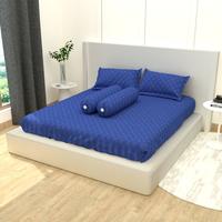 Gambar ADELA Sprei Set NAVY - T30 Elegant Collection - Sprei Set Tanpa Bedcover - 160x200x30 B2 dari Adela Sprei & Bedcover Kab. Gresik 2 Tokopedia