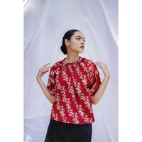 Gambar Batik Fractal Qiao Blouse Wanita dari Batik Fractal Kota Bandung 3 Tokopedia