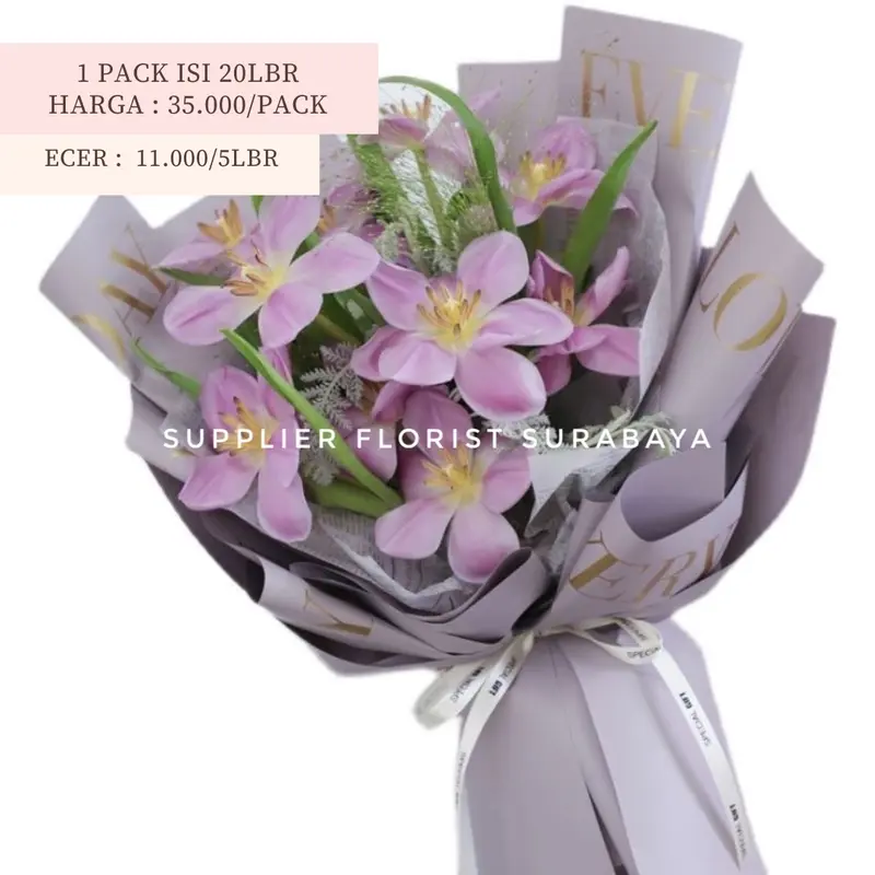 [5 LEMBAR] KERTAS BUNGA CELLOPHANE TULISAN EVERYDAY I LOVE YOU KOREAN STYLE WRAPPING PAPER WRAP BUKET BUNGA KOREAN STYLE WATERPROOF TAHAN AIR ADA GAMBAR ORANG DAN TULISAN SETIAP HARI AKU MENCINTAIMU SWEET ROMANTIC KERTAS BUNGA BUKET 2