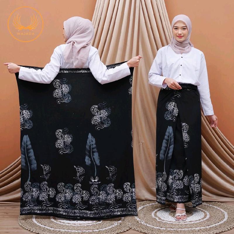 (BIGSIZE) SARUNG AQIL SARUNG WAJADA SARUNG GOYOR SARUNG CAP WANITA TERMURAH Santri 4