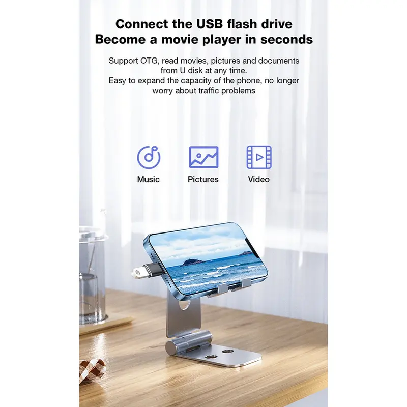 Taffware Lightning to USB Female OTG Adapter - NO14 3