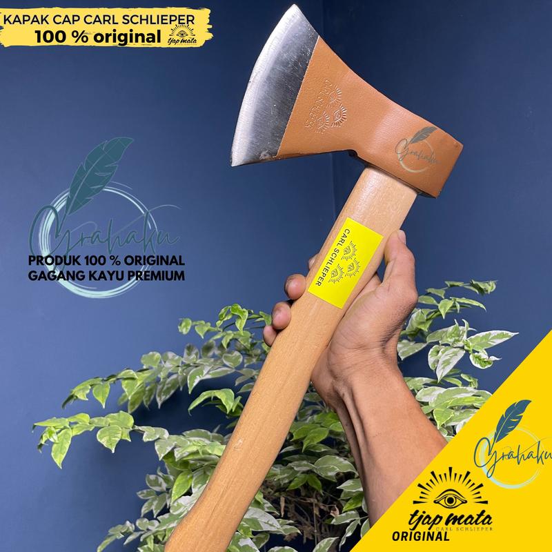 Kampak Carl Schlieper Gagang Kayu 700 gram Original 1