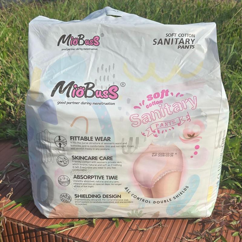 CHE TÊN SẢN PHẨM 50 miếng băng vệ sinh dạng quần miobus từ 30-80kg Nữ Women Tampon diana băng băng vệ sinh dạng quần bang vesinhdangquan