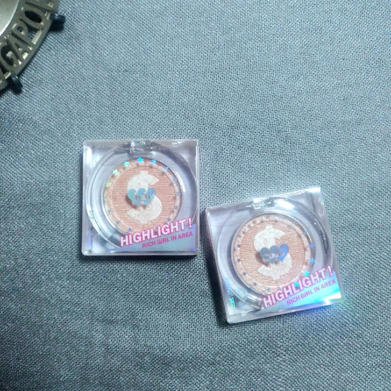BNB Barenbliss Highlighter Rich Girl In Area - 02 Pink Champagne dengan Tekstur Micro-Smooth - Kosmetik, Bronzer 6