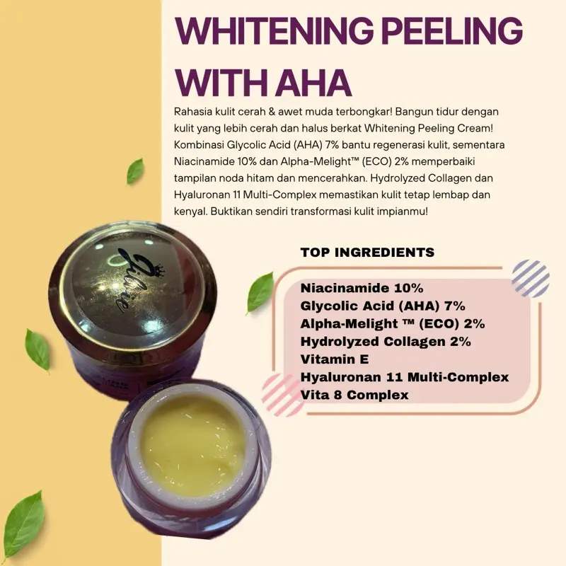 Cream kelupas bpom ( khusus kulit badak )