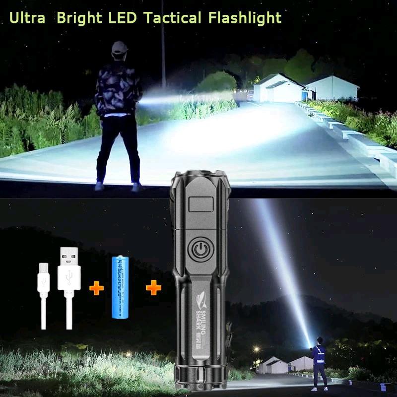 Senter SWAT Mini Fokus Zoom F15T LED Super Terang 36W Cahaya Putih 2