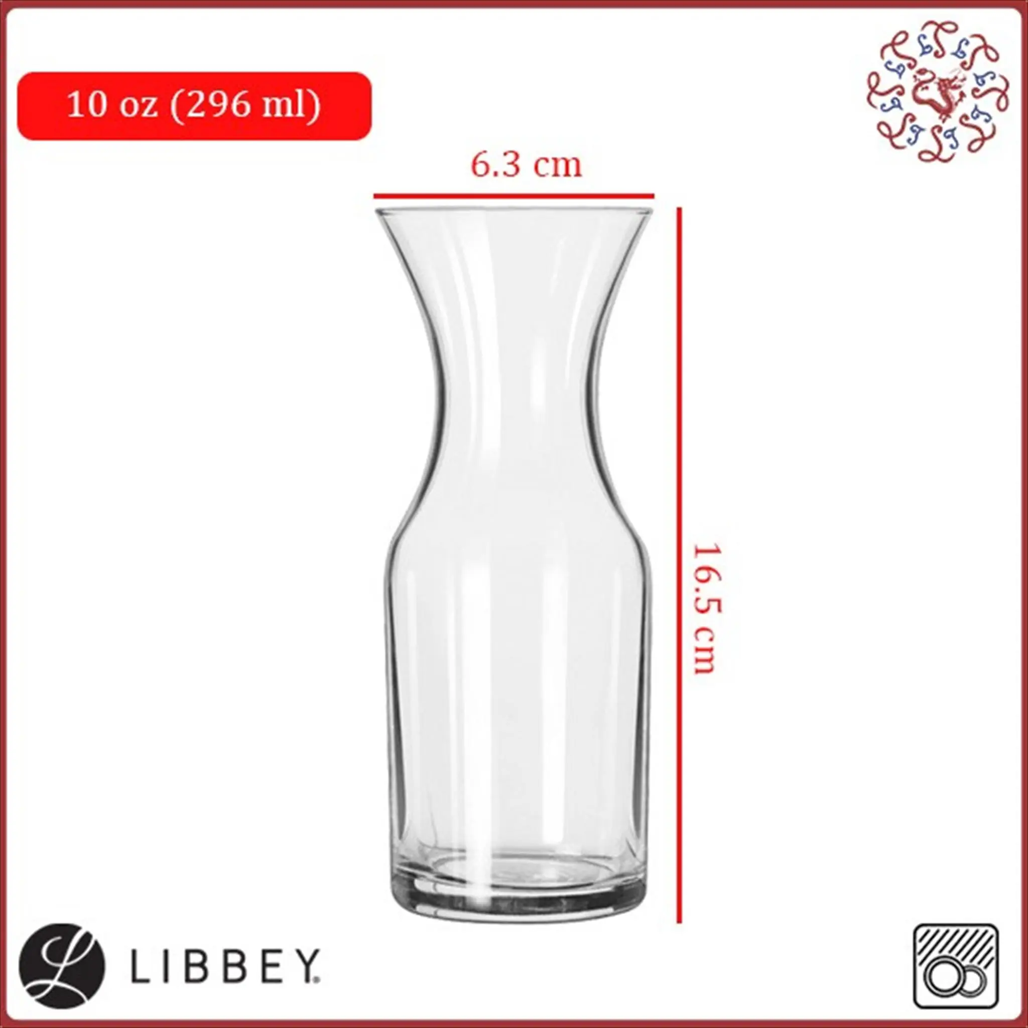 LIBBEY Wine / Jus Decanter / Carafe 296 ml #782