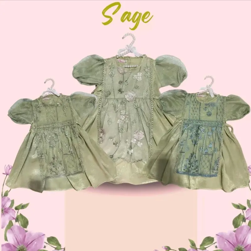 Dress Anak Elena Santorini Silk 1