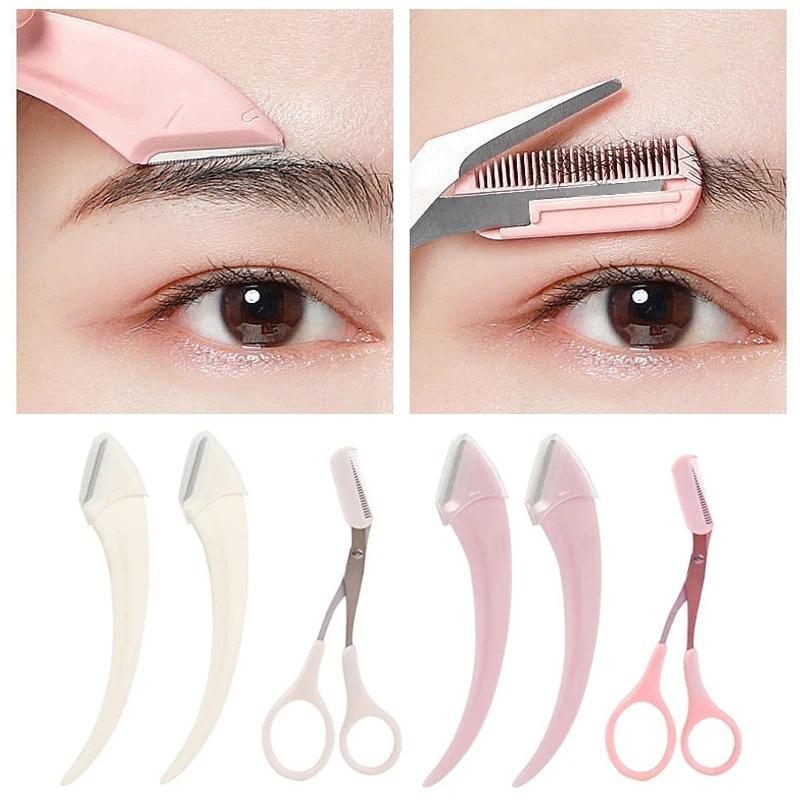 Product Introduction of Portable Eyebrow Trimming Tool for Women Professional Eyebrow with Comb Brow Tool Accessories 6