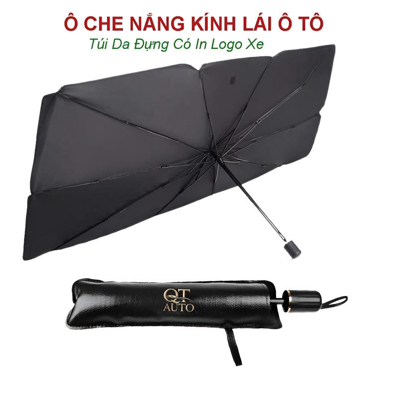 Ô Che Nắng Ô Tô Kính Lái Phủ Bạc Cao Cấp Chống Nắng Chống Tia UV Hiệu Quả - Ô Dù Che Nắng Ô Tô Có Logo Xe Nhựa