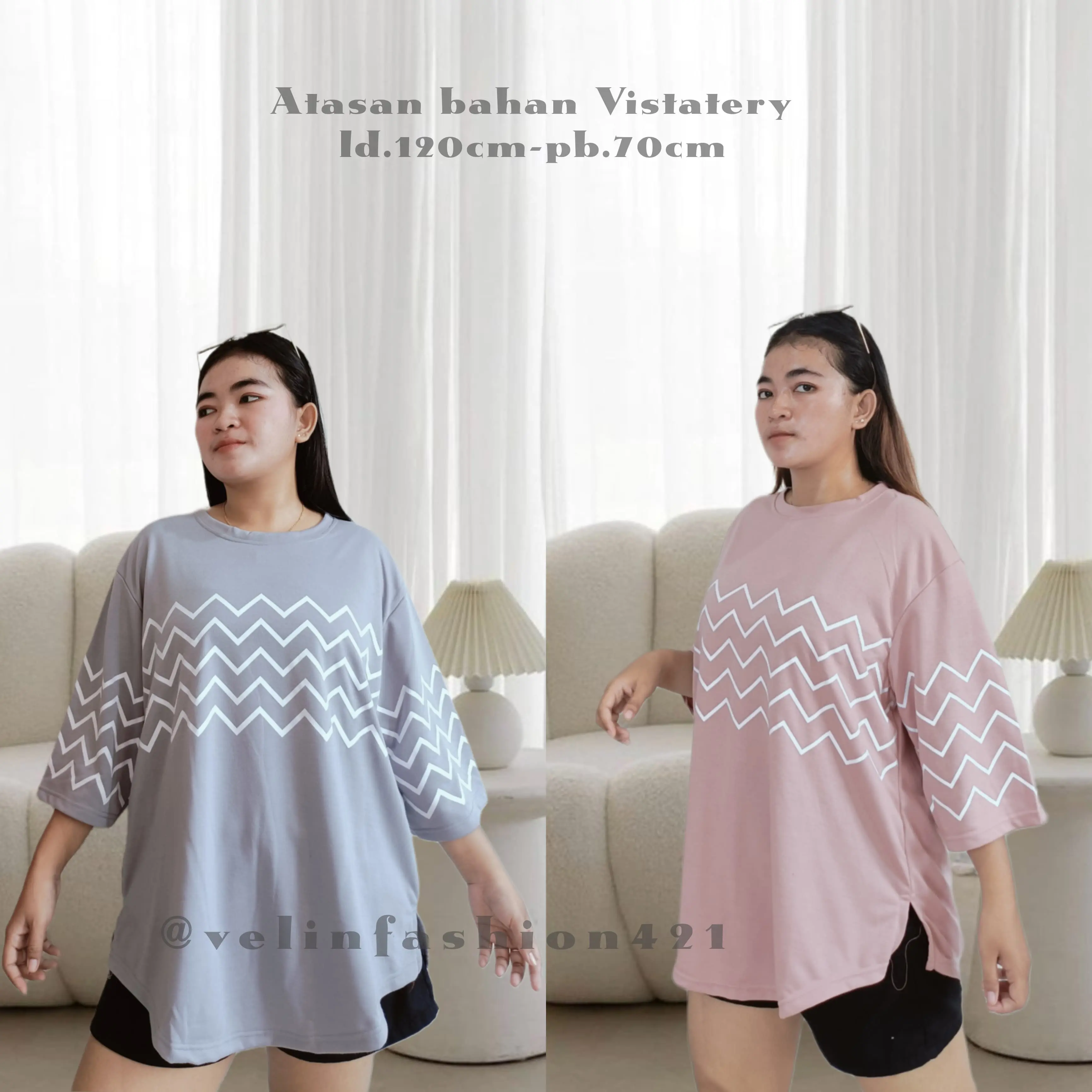 KAOS OVERSIZE /ATASAN WANITA/ATASAN KEKINIAN LENGAN 7/8/ATASAN HIJAB Tshirt