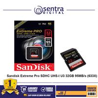 Gambar Sandisk Extreme Pro SDHC UHS-I U3 32GB 95MB/s (633X) dari Sentra Digital Kota Surabaya 1 Tokopedia