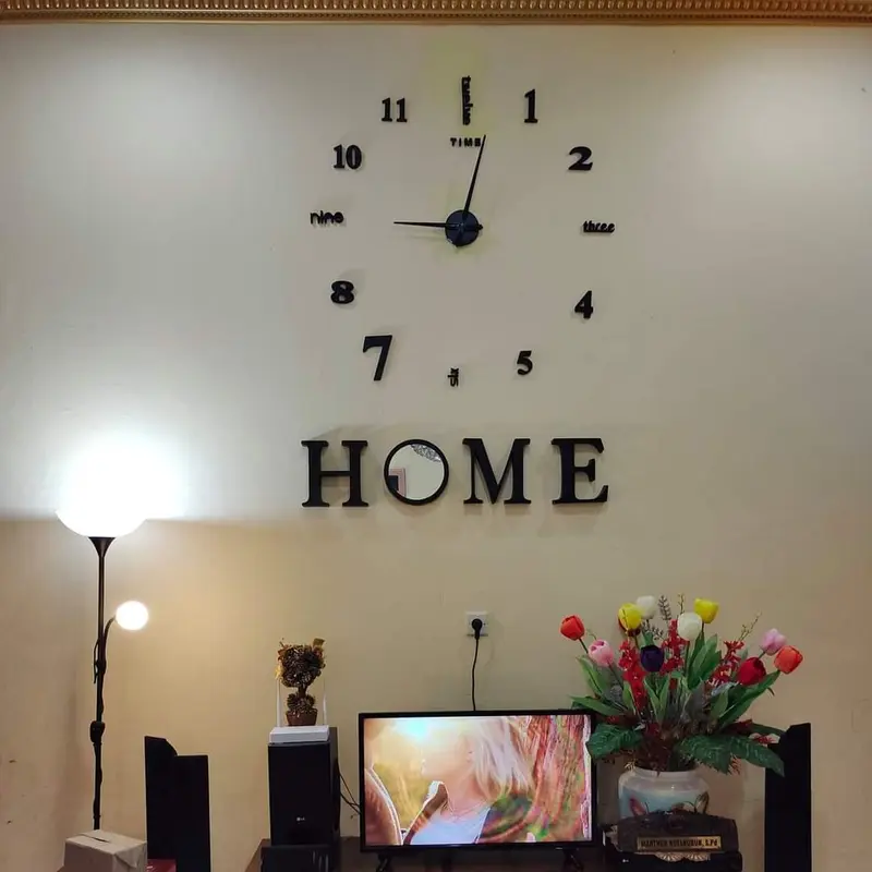 COD JAM JUMBO HIASAN DINDING JAM AESTHETIC DEKORASI DINDING JAM JUMBO 6