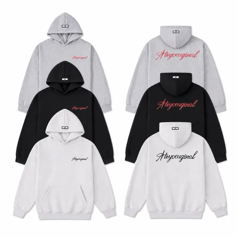 [ DEAL MỞ BÁN ]Áo Hoodie thêu ATRYOEUGINAL from boxes - Phong cách trẻ trung.