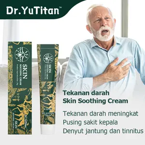 Dr.YuTitan Tekanan darah Skin Soothing Cream Tekanan darah meningkat  Pusing sakit kepala  Denyut jantung dan tinnitus Krim pijat