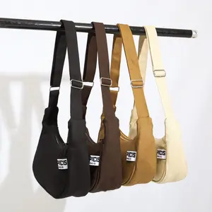 Trapicis - Tas selempang canvas / kanvas mini Sling bag pria dan wanita unisex simple sikle