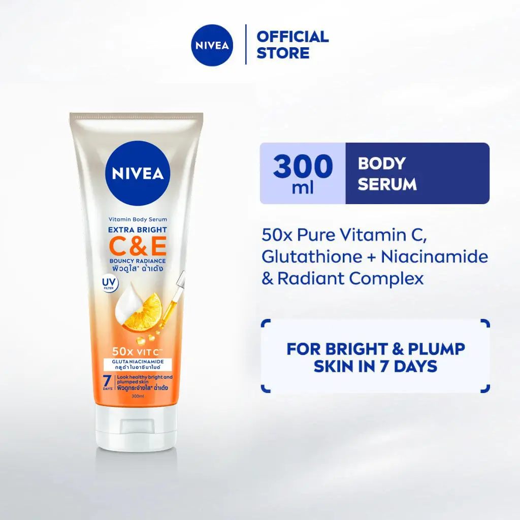 NIVEA Body Lotion - Extra Bright C&E Vitamin Lotion / Body Moisturizer /  Hand Cream / Vitamin C / Vitamin E /