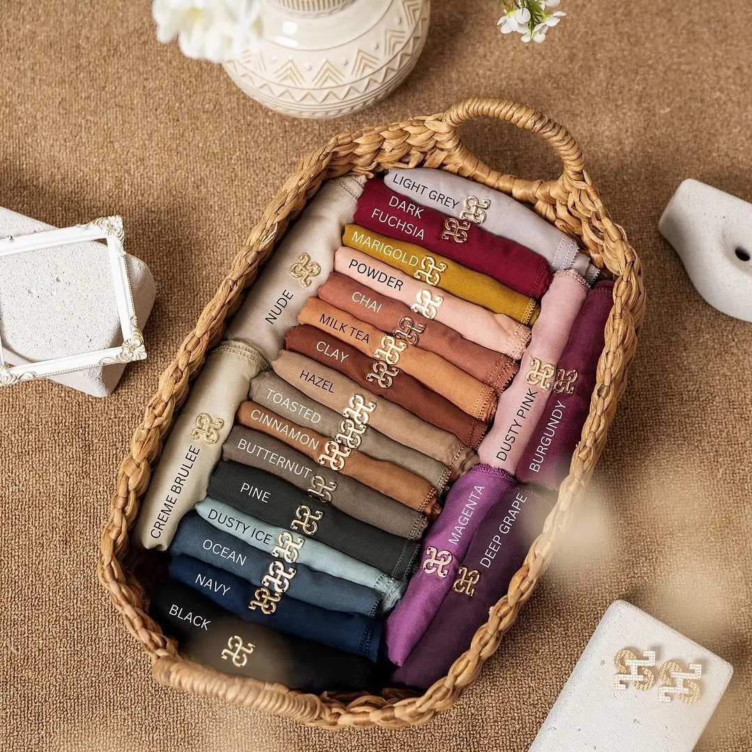 HL Paris Ultrafine by Heaven lights [Hijab Paris Polos]