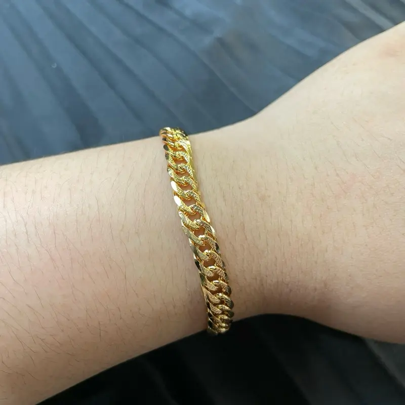 GELANG RANTAI SISIK UKIR TENGAH BTARI PERHIASAN FASHION