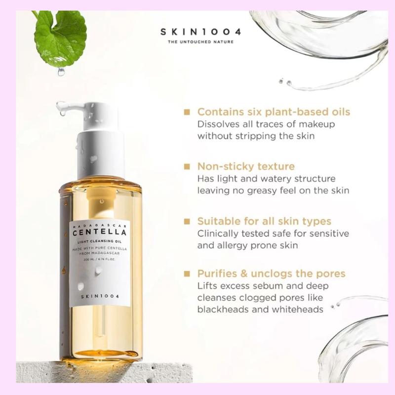 BOGO SKIN1004 Madagascar Centella Light Cleansing Oil 200ML 4
