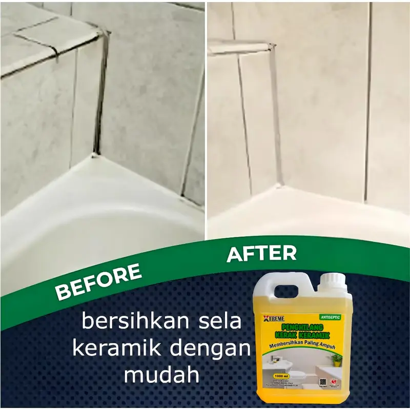 Pembersih Kerak Kamar Mandi 1 Liter Pembersih Kerak Toilet Dan Noda Membandel Pada Lantai Kamar Mandi 3