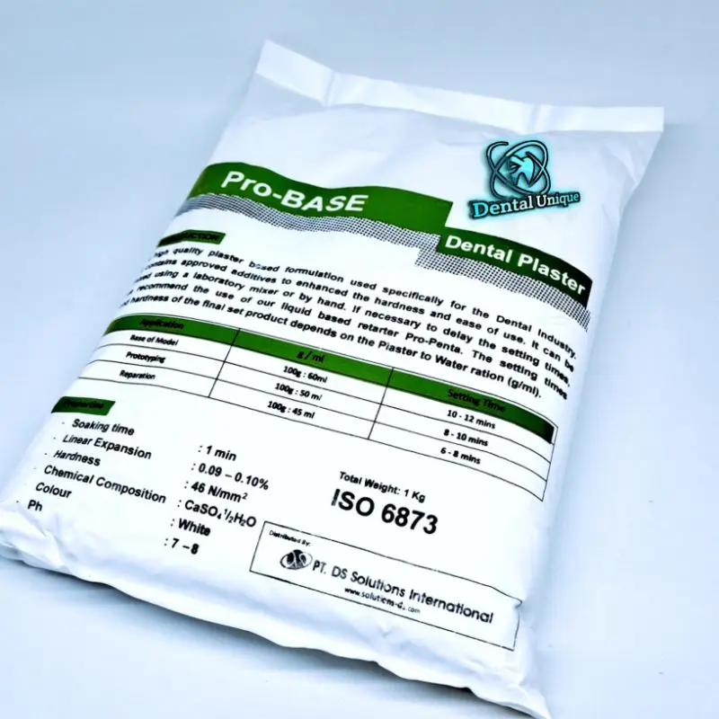 Kapur putih/gips bahan cor gigi (pro-BASE) Dental plaster 1
