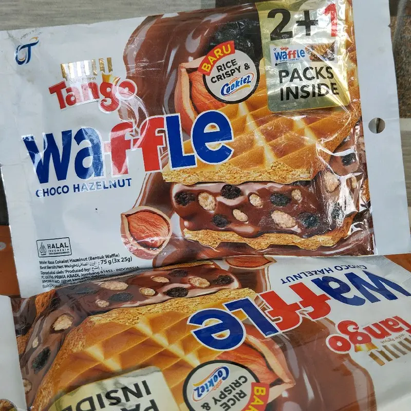 Tango Waffle JKT48 Berhadiah PC Member JKT48 Terbaru isi 3 pcs Waffle 1