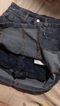 Product Review of ROK JEANS PENDEK WANITA HW ROK MINI-R007 from m**. 1