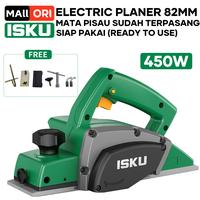 Gambar ISKU Planer Kayu Multifungsi 450W Electric Planner - Motor Tembaga Murni, Tenaga Kuat, Hasil Rata + GRATIS Ongkir - 450W dari ISKU Official Shop_NEW Kota Administrasi Jakarta Utara 1 Tokopedia