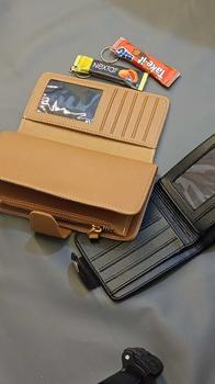 Product Review of Dompet Pendek Pria Wanita Kulit Sintetis Premium Classic Project Variasi Kulit PU Polos Setrip Cowok from A**d 2