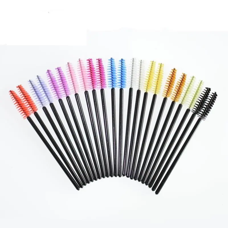 Sisir Kuas Maskara Spoolie Brush Mascara Wand Sikat Alis Bulu Mata Eyelash 3